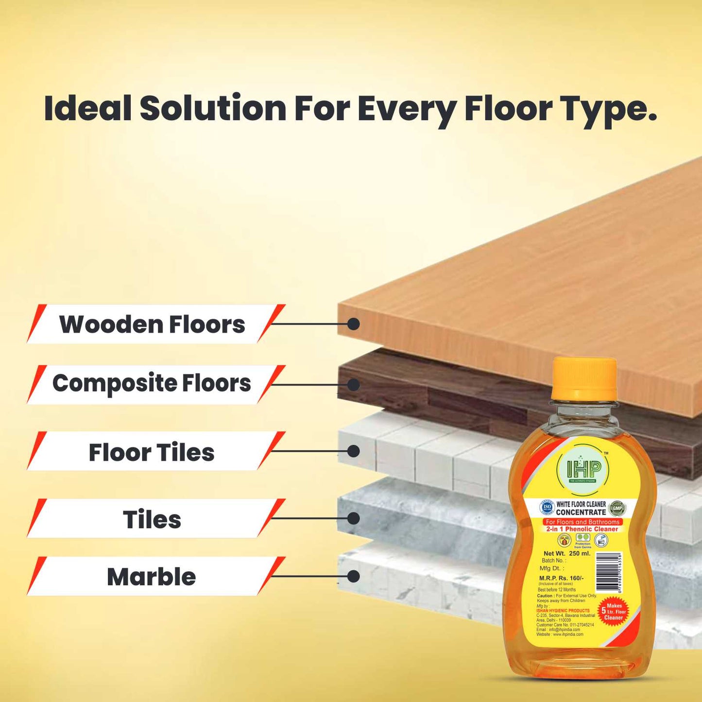 IHP WHITE FLOOR CLEANER