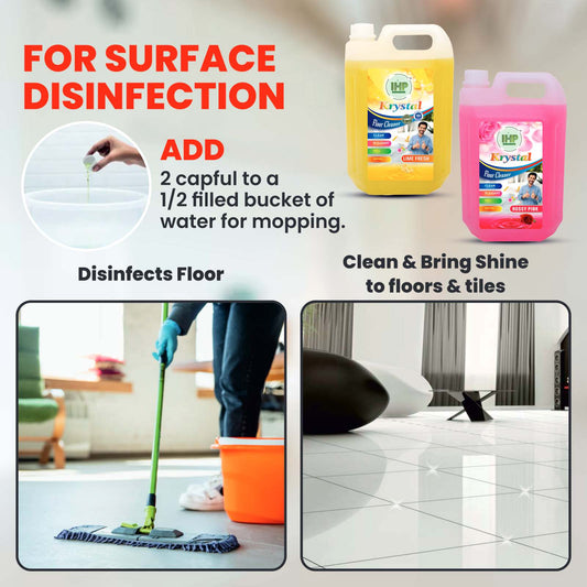 Best Manufecture Floor Cleaner in Delhi, Gurugram & Faridabad – IHP Perfumed Floor Cleaner (5L Bottle)