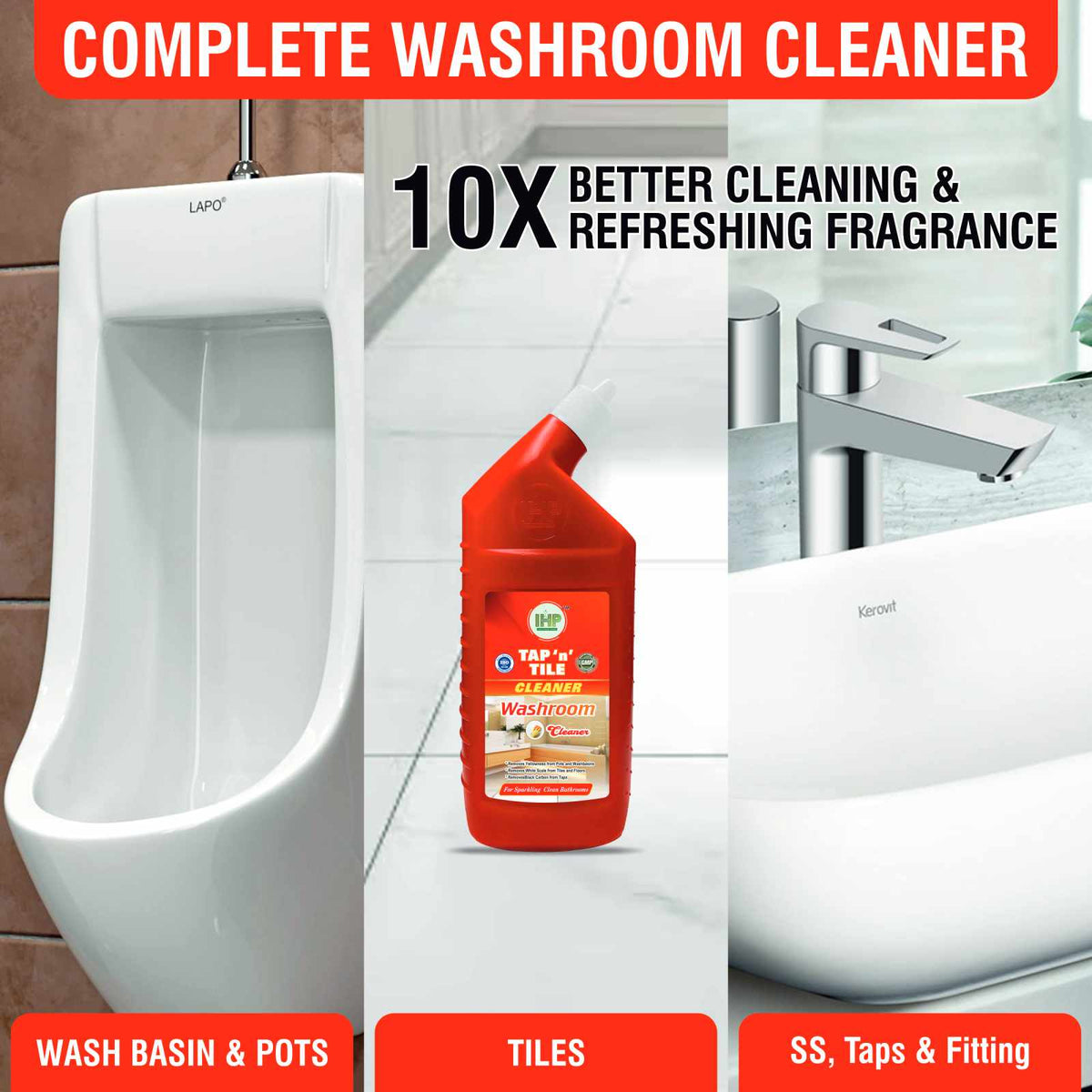 Best Washroom Cleaner in Delhi, Gurugram & Faridabad – IHP Washroom Cleaner (5L Bottle)